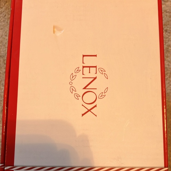 Lenox Happy Holly Days Snowman Treat Dish Brand New - Picture 3 of 4